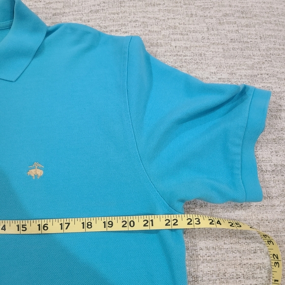 Brooks Brothers 346 & Performance Polo Shirts Lot Of 3 Size Large Mens Blue Red - Picture 15 of 16